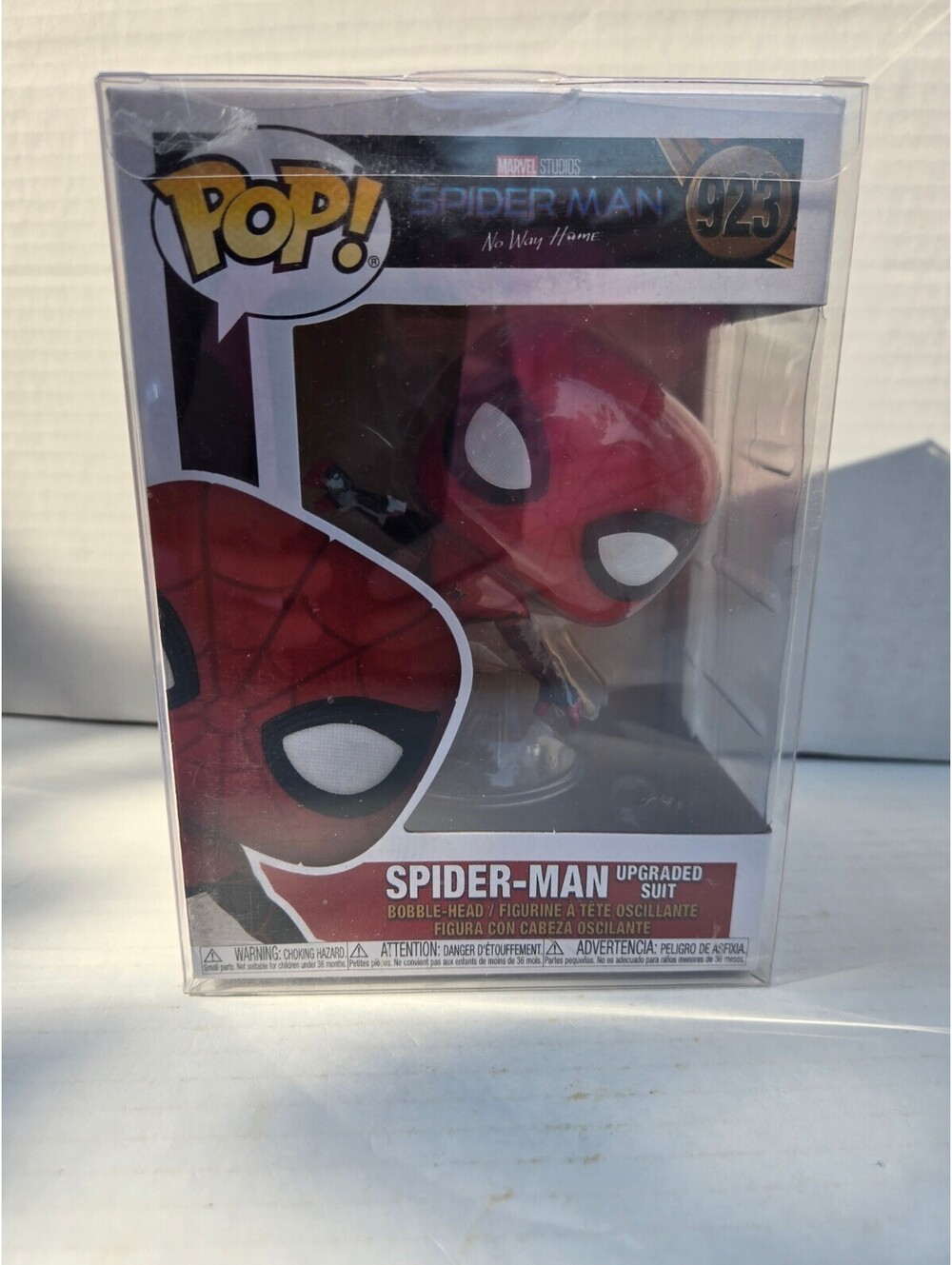 Funko Pop! Marvel Spider-Man Upgraded Suit #923 No way home